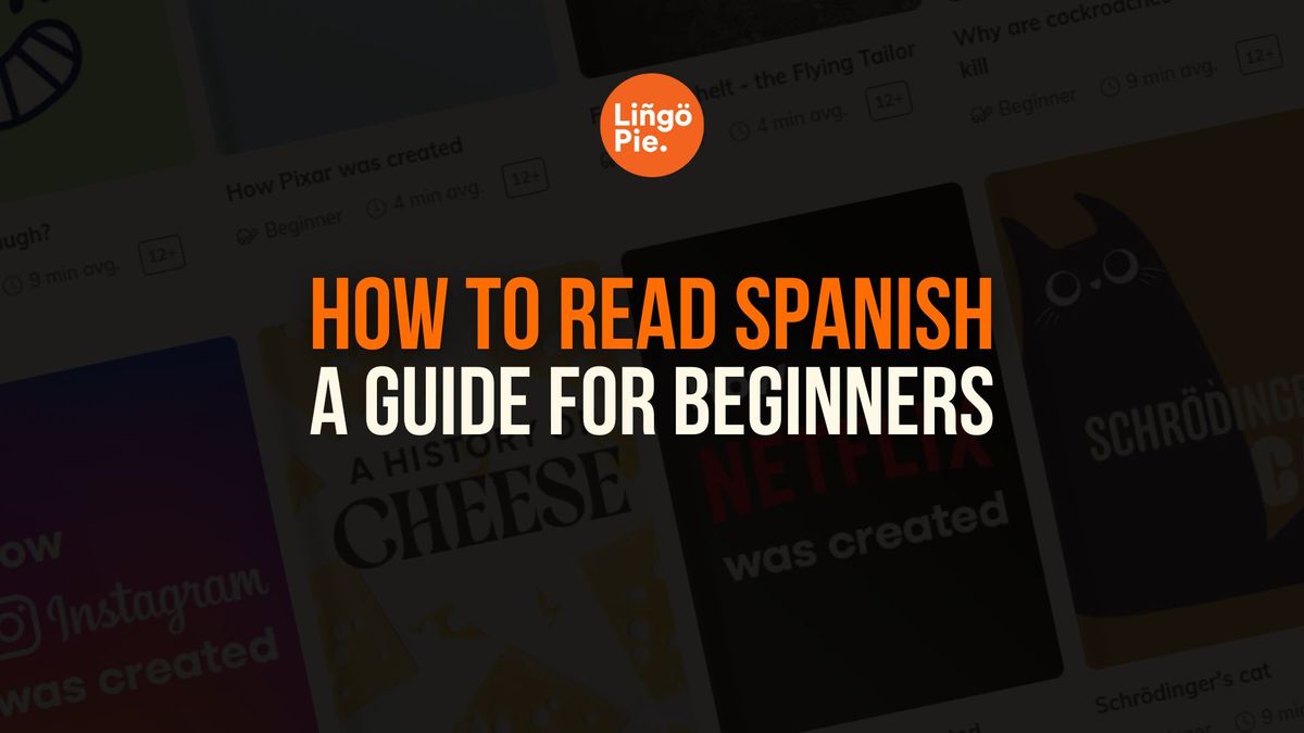 How To Read Spanish